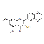 2-(3,4-Dimethoxyphenyl)-3-hydroxy-5,7-dimethoxy-4H-chromen-4-one