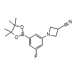 3-(3-Cyanoazetidin-1-yl)-5-fluorophenylboronic Acid Pinacol Ester