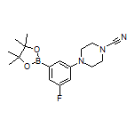 3-(4-Cyanopiperazin-1-yl)-5-fluorophenylboronic Acid Pinacol Ester