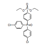 Diethyl [4-[Bis(4-chlorophenyl)phosphoryl]phenyl]phosphonate