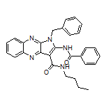 2-Benzamido-1-benzyl-N-butyl-1H-pyrrolo[2,3-b]quinoxaline-3-carboxamide
