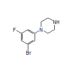 1-(3-Bromo-5-fluorophenyl)piperazine