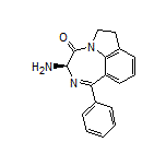 (R)-3-Amino-1-phenyl-6,7-dihydro-[1,4]diazepino[6,7,1-hi]indol-4(3H)-one