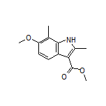 Methyl 6-Methoxy-2,7-dimethyl-1H-indole-3-carboxylate