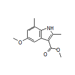 Methyl 5-Methoxy-2,7-dimethyl-1H-indole-3-carboxylate