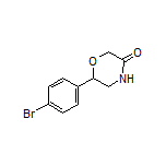 6-(4-Bromophenyl)morpholin-3-one