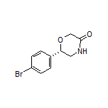 (S)-6-(4-Bromophenyl)morpholin-3-one