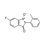 6-Fluoro-3-oxo-2-(o-tolyl)-3H-indole 1-Oxide