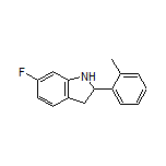 6-Fluoro-2-(o-tolyl)indoline