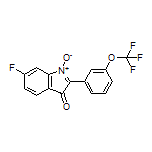 6-Fluoro-3-oxo-2-[3-(trifluoromethoxy)phenyl]-3H-indole 1-Oxide