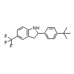 2-[4-(tert-Butyl)phenyl]-5-(trifluoromethyl)indoline