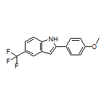 2-(4-Methoxyphenyl)-5-(trifluoromethyl)-1H-indole