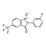 2-(3-Fluorophenyl)-3-oxo-5-(trifluoromethyl)-3H-indole 1-Oxide