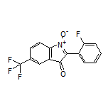 2-(2-Fluorophenyl)-3-oxo-5-(trifluoromethyl)-3H-indole 1-Oxide