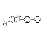 2-(4-Biphenylyl)-5-(trifluoromethyl)-1H-indole