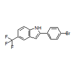 2-(4-Bromophenyl)-5-(trifluoromethyl)-1H-indole