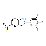 5-(Trifluoromethyl)-2-(3,4,5-trifluorophenyl)indoline