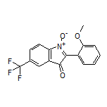 2-(2-Methoxyphenyl)-3-oxo-5-(trifluoromethyl)-3H-indole 1-Oxide