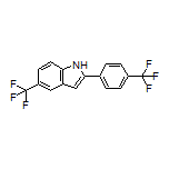 5-(Trifluoromethyl)-2-[4-(trifluoromethyl)phenyl]-1H-indole