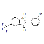 2-(3-Bromophenyl)-3-oxo-5-(trifluoromethyl)-3H-indole 1-Oxide