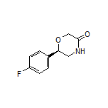 (R)-6-(4-Fluorophenyl)morpholin-3-one