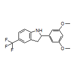 2-(3,5-Dimethoxyphenyl)-5-(trifluoromethyl)indoline
