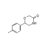 6-(p-Tolyl)morpholin-3-one