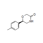 (R)-6-(p-Tolyl)morpholin-3-one