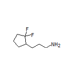 3-(2,2-Difluorocyclopentyl)-1-propanamine