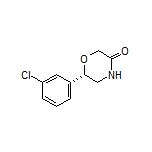 (S)-6-(3-Chlorophenyl)morpholin-3-one
