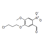 5-(3-Chloropropoxy)-4-methoxy-2-nitrobenzaldehyde