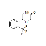 (R)-6-[2-(Trifluoromethyl)phenyl]morpholin-3-one