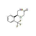 (S)-6-[2-(Trifluoromethyl)phenyl]morpholin-3-one