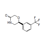 (S)-6-[3-(Trifluoromethyl)phenyl]morpholin-3-one