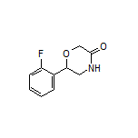 6-(2-Fluorophenyl)morpholin-3-one