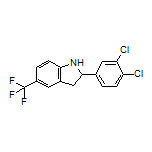 2-(3,4-Dichlorophenyl)-5-(trifluoromethyl)indoline