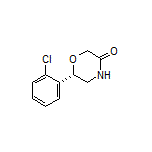 (S)-6-(2-Chlorophenyl)morpholin-3-one