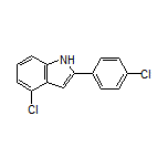 4-Chloro-2-(4-chlorophenyl)-1H-indole