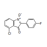 4-Chloro-2-(4-fluorophenyl)-3-oxo-3H-indole 1-Oxide