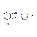 4-Chloro-2-(4-fluorophenyl)indoline