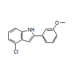 4-Chloro-2-(3-methoxyphenyl)-1H-indole