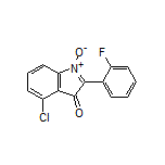 4-Chloro-2-(2-fluorophenyl)-3-oxo-3H-indole 1-Oxide