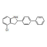 2-(4-Biphenylyl)-4-chloroindoline