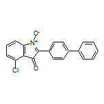 2-(4-Biphenylyl)-4-chloro-3-oxo-3H-indole 1-Oxide