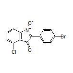 2-(4-Bromophenyl)-4-chloro-3-oxo-3H-indole 1-Oxide