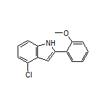 4-Chloro-2-(2-methoxyphenyl)-1H-indole