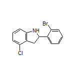 2-(2-Bromophenyl)-4-chloroindoline