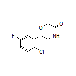 (S)-6-(2-Chloro-5-fluorophenyl)morpholin-3-one