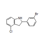 2-(3-Bromophenyl)-4-chloroindoline