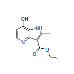 Ethyl 7-Hydroxy-2-methyl-1H-pyrrolo[3,2-b]pyridine-3-carboxylate